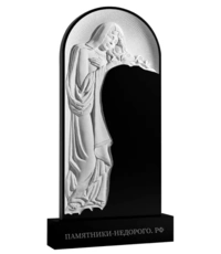 Памятник на могилу с женской статуей